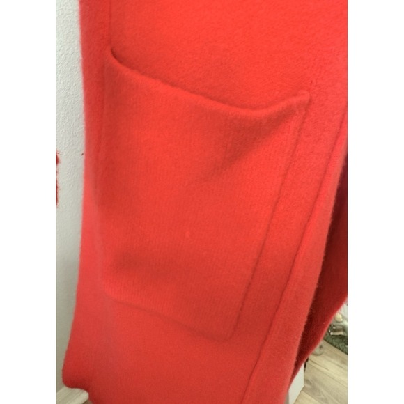 Elliatt Anthropologie Womens Phoenix‎ Open Xmas Red Sweater Coat XS - Picture 5 of 14